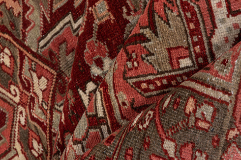 Antique Heriz Area Rug (8' x 12')